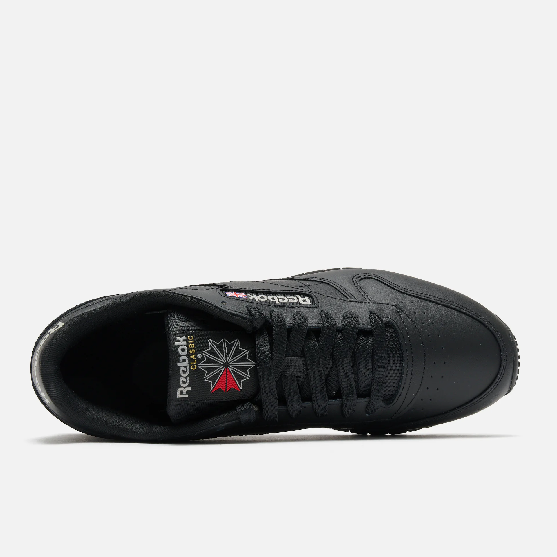 Reebok Classic Leather Sneaker Black/Black/Pure Grey